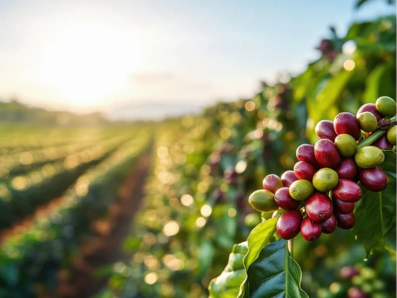 South Indian Robusta Coffee Green Beans Plantae Exports