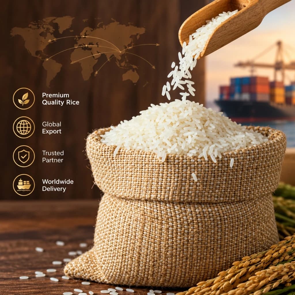 Premium Indian Rice Varieties Plantae Exports