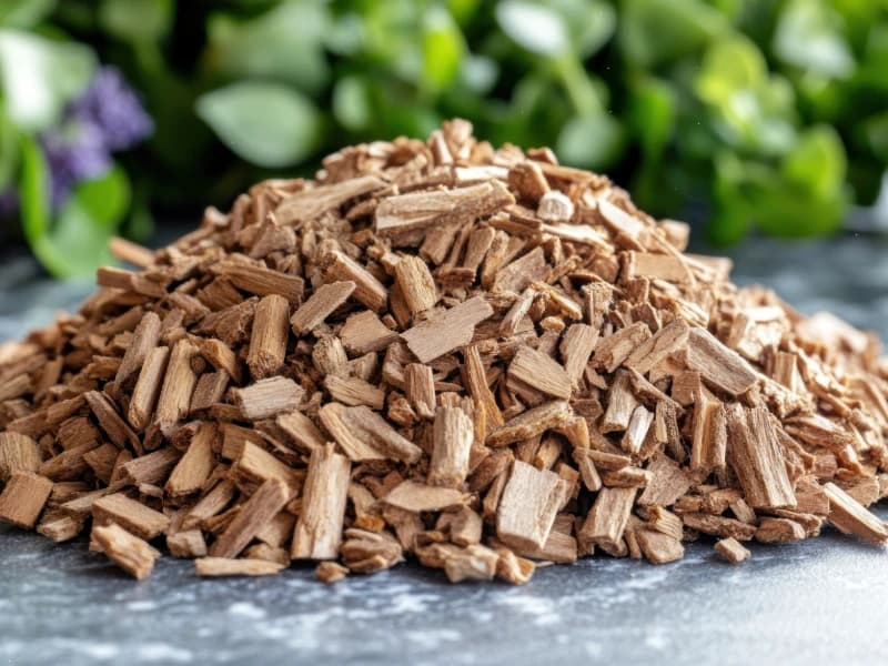Coir Husk Chips Mulch Chunks Plantae Exports